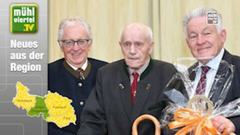 Josef Mayr aus Haibach feierte 100. Geburtstag