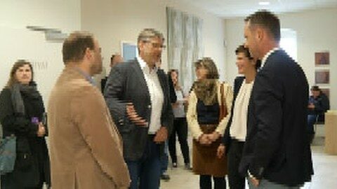 SPÖ-Bundesvorsitzende Rendi-Wagner zu Gast im Gesundheitszentrum Haslach