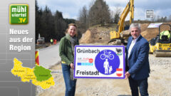 Neuer Radweg verbindet die Gemeinden Freistadt und Grünbach