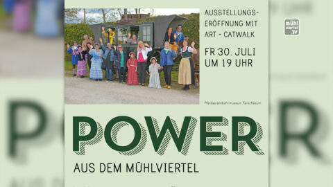 Ausstellungseröffnung „Power aus dem Mühlviertel“ beim Pferdeeisenbahnmuseum Kerschbaum