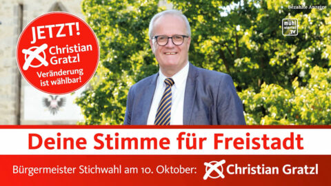 Bürgermeisterkandidat Christian Gratzl für Freistadt