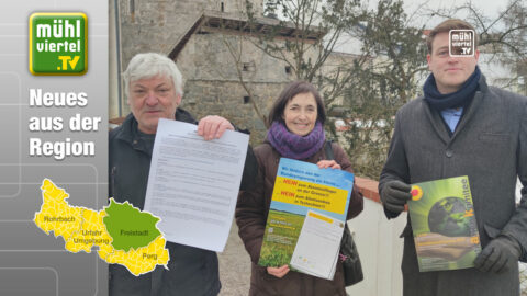 Besuch beim Anti Atom Komitee in Freistadt – Landesrat Stefan Kaineder