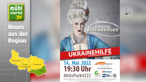 Ukraine-Hilfe-Kabarett mit Christine Eixenberger in St. Georgen an der Gusen