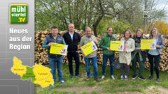 Für eine saubere Natur – „Team Mike – ÖVP-Altenberg“ stellt Hinweis-Schilder auf