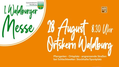1. Waldburger Messe am 28. August 2022