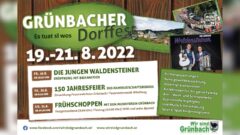 Grünbacher Dorffest 19.-21.8.2022