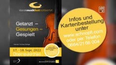 KIassik Musikfest Mühlviertel – 17. und 18. September 2022