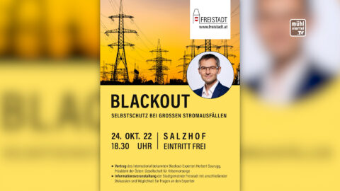 Blackout-Vortrag von der Stadtgemeinde Freistadt am 24.10.2022