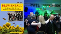 Blumenball am 14.1.2023 ab 20:00 im Veranstaltungszentrum Wartberg