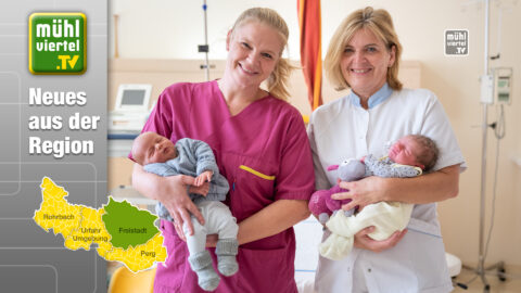 446 Geburten am Klinikum Freistadt und 565 am Klinikum Rohrbach