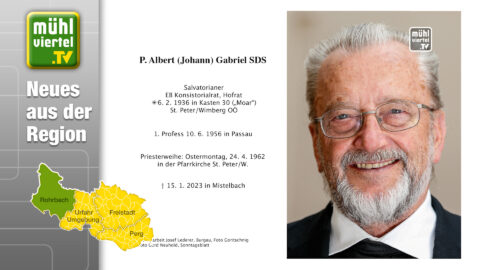 P. Albert (Johann) Gabriel SDS verstorben