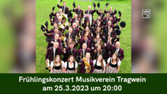 Frühlingskonzert Musikverein Tragwein am 25.3.2023 um 20:00