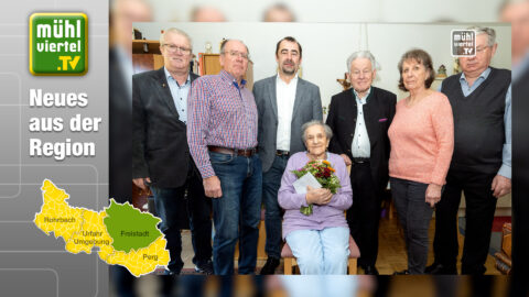Viele Glückwünsche zum 101. Geburtstag von Friederike Egger aus Liebenau