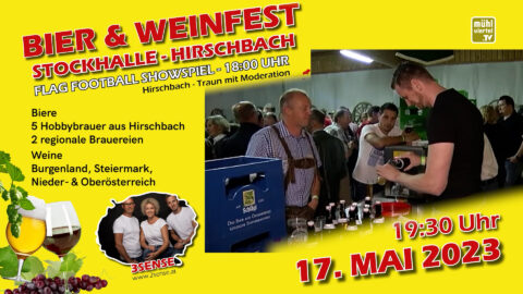 Bier- und Weinfest am 17.5. in Hirschbach