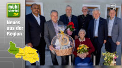 Gratulation an Berta Praher aus St. Martin zum 102. Geburtstag