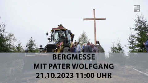 Segnung vom Bergkreuz am Oberneukirchner Berg am 21.10.2023