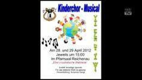 Ankündigung Kinder-Musical in Reichenau