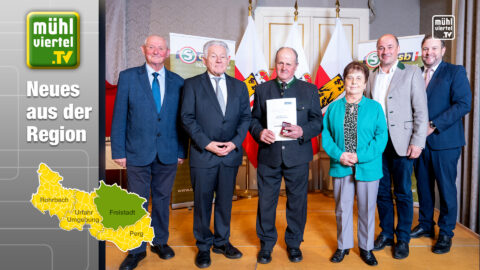 Persönlichkeit des Bezirkes Freistadt erhielt Ehrenzeichen des OÖ Seniorenbundes