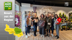 Frau in der Wirtschaft Freistadt: Willkommensbesuch im Blütenwerk bei Magdalena Jahn