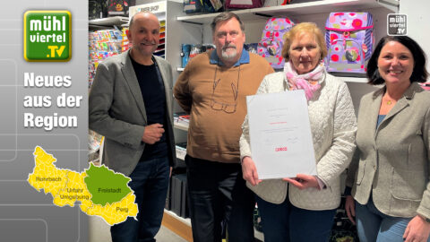 Thalia übernimmt Buchhandlung Wolfsgruber in Freistadt: Dank an Familie Reitbauer