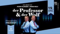 Der Professor und der Wolf am 19. April in der Messehalle Freistadt