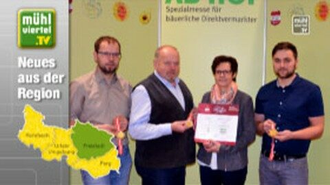 Goldmedaillen für Biohof Rudlstorfer „Baiernaz“