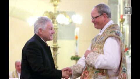 Gratulation an Abt Martin Felhofer zum 25-jährigen Jubiläum als Abt von Stift Schlägl