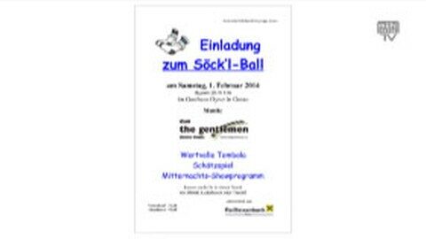 Ankündigung Söckl-Ball in Gutau