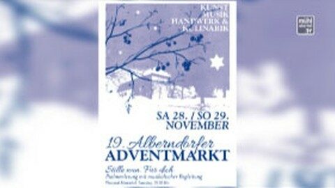 Ankündigung Adventmarkt Alberndorf am 28. und 29. November 2015
