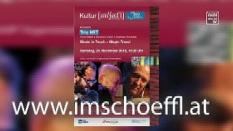 Ankündigung Konzertreihe JAZZ Im Schöffl: Trio MIT: Music in Touch