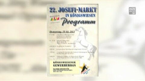 Ankündigung: Josefimarkt Königswiesen