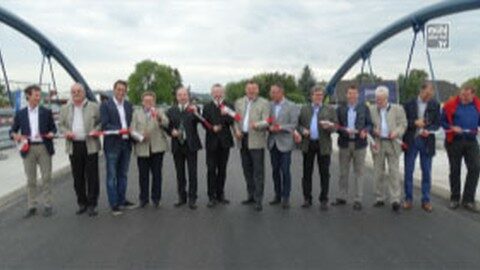 Verkehrsfreigabe Aistbrücke in Sebern/Gemeinde Naarn im Rahmen des Hochwasserschutzprojektes „Aist“