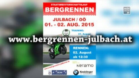 Ankündigung Bergrennen in Julbach