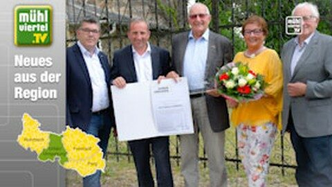 OÖVP hat Friedrich Gabriel mit dem Goldenen Ehrenzeichen ausgezeichnet
