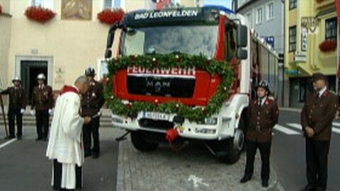 Neuer Tanklöschwagen für die FF Bad Leonfelden
