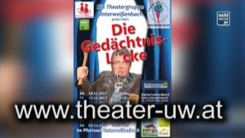 Ankündigung Theater Unterweißenbach