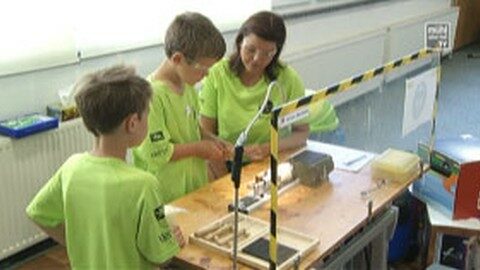 Kinder erleben Technik in der WKO Rohrbach