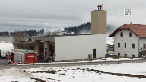 Bau des neuen Feuerwehrhauses in Nebelberg geht in die Endphase
